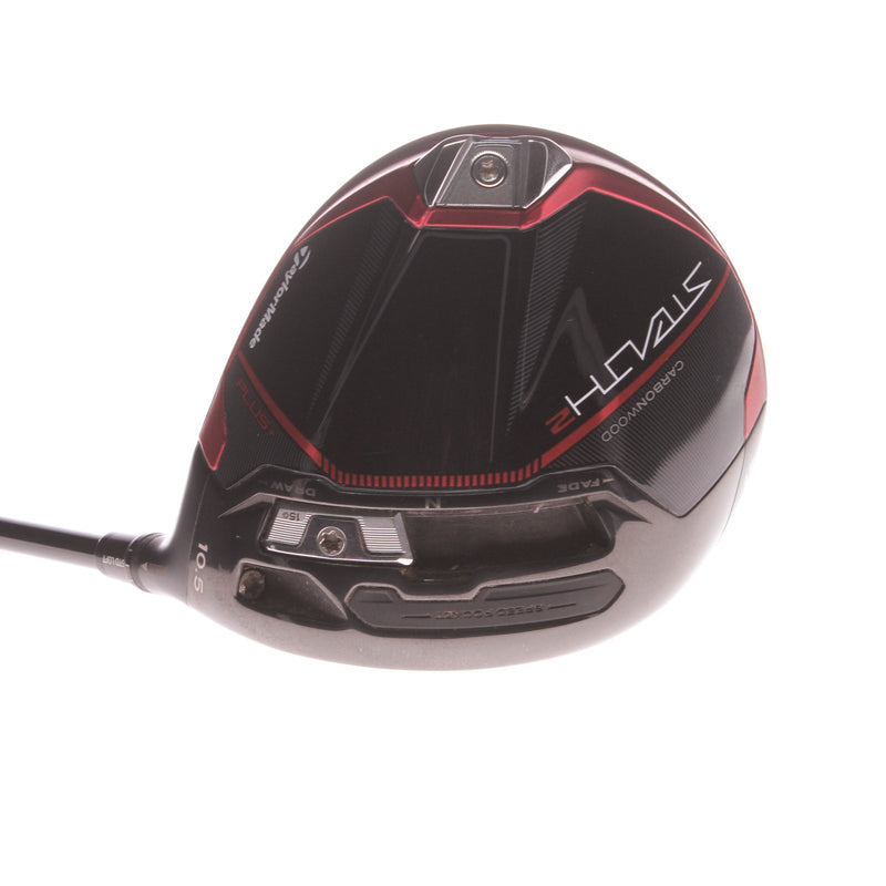 TaylorMade Stealth 2+ Graphite Men's Right Driver 10.5 Degree Extra Stiff - Hzrdus 6.5 60g