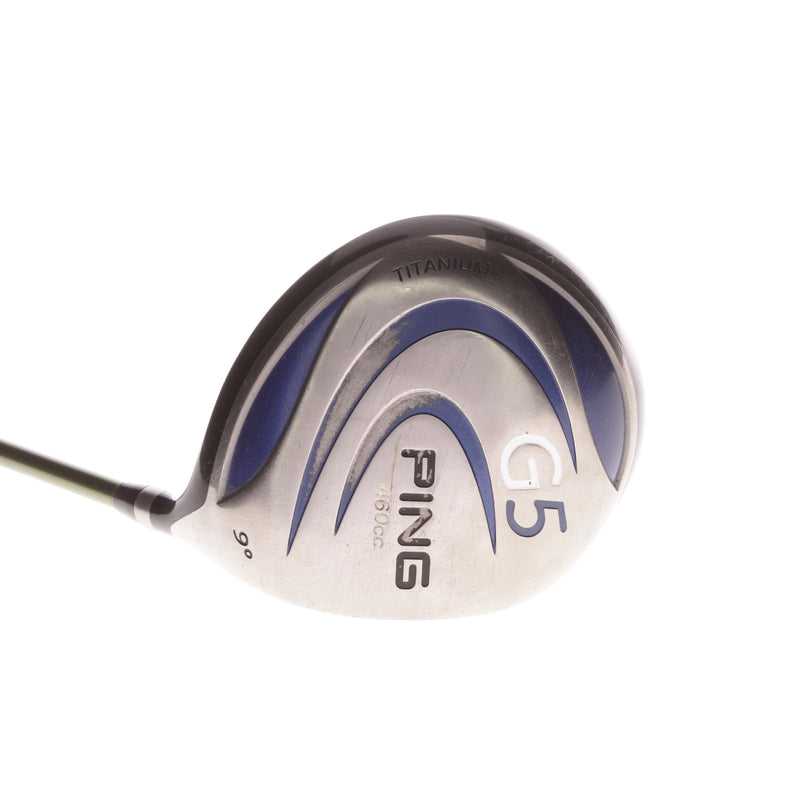 Ping G5 Graphite Mens Right Hand Driver 9 Degree Stiff - Aldila NV 65