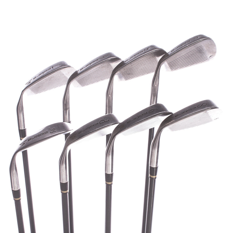 Cobra CXI Men's Right Graphite Irons 4-SW Regular - Cobra Ultralight