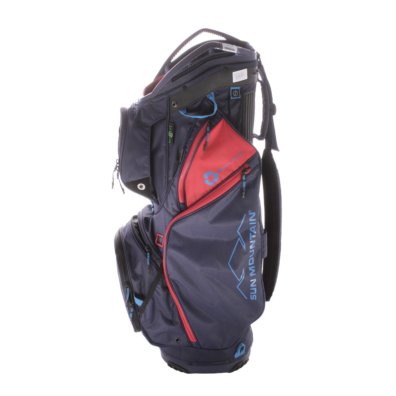 Sun Mountain Eco-Lite Cart Bag - Navy/Red