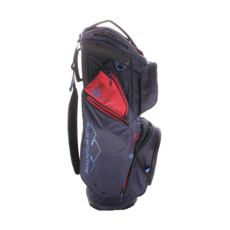 Sun Mountain Eco-Lite Cart Bag - Navy/Red