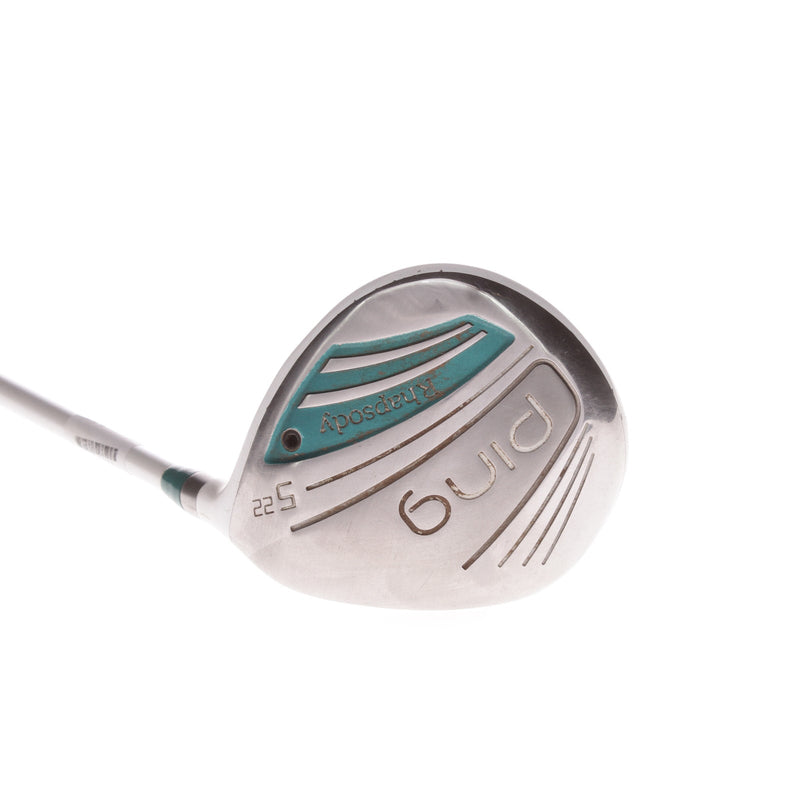 Ping Rhapsody Ladies Right Graphite Fairway 5 Wood 22 Degree Ladies - Ping ULT220 Lite