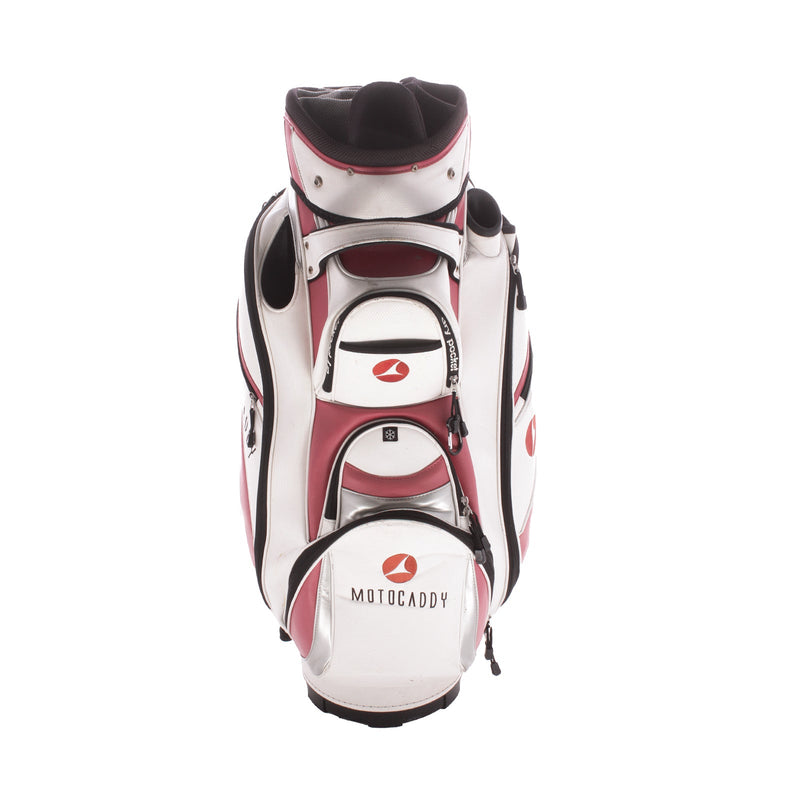 Motocaddy Pro Series Second Hand Cart Bag - White/Red