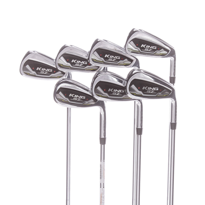 Cobra Speed Zone Men's Right Steel Irons 5-PW Regular - KBS Tour 90 R