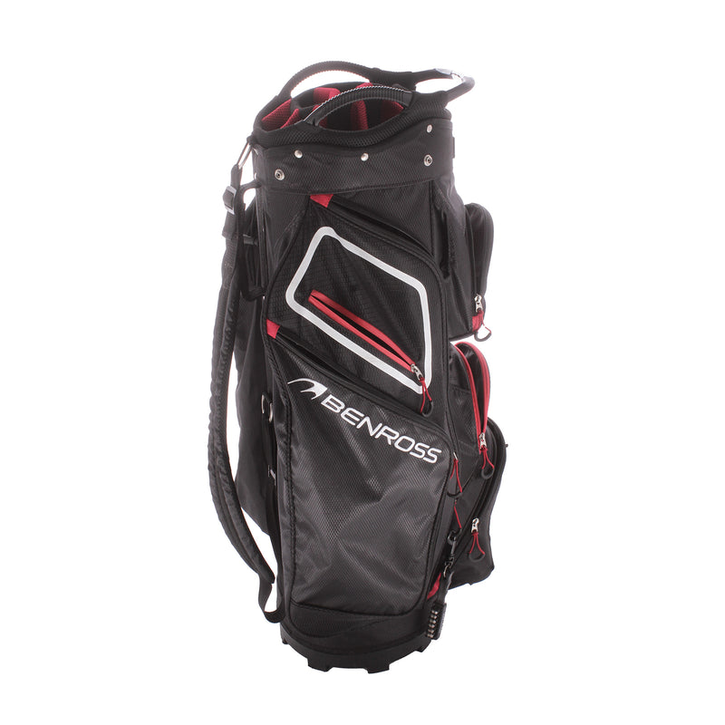 Benross Second Hand Cart Bag - Black/White/Red