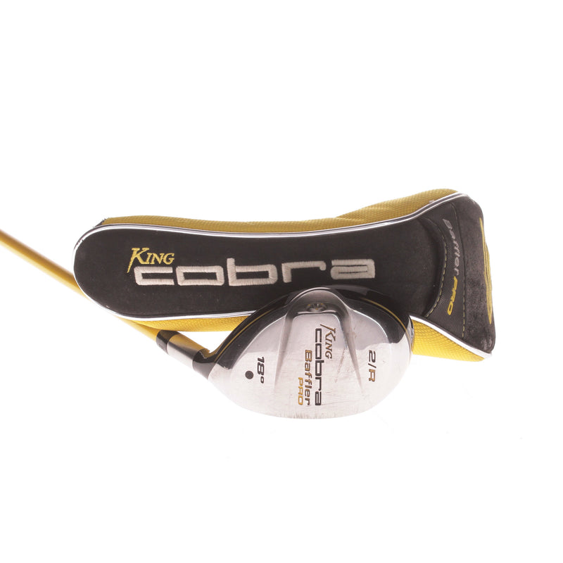 Cobra Baffler Pro Graphite Men's Right 2 Hybrid 18 Degree Stiff - Speeder Pro S