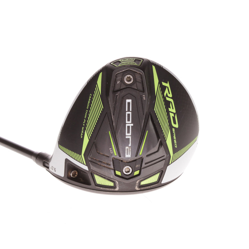 Cobra Radspeed Graphite Men's Right Driver 9 Degree Stiff - Fujikura Motore F3 6S