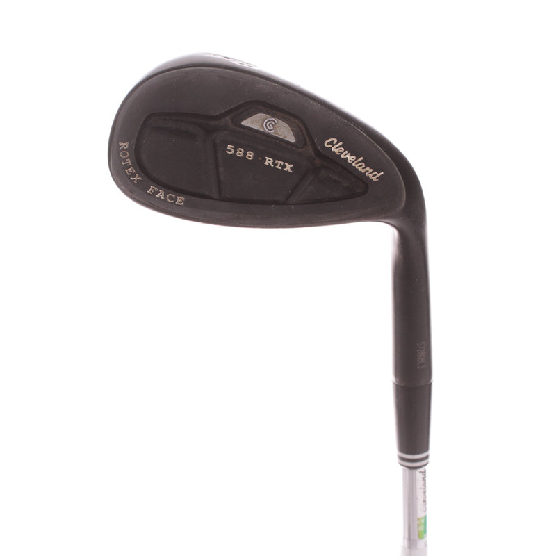 Cleveland 588 RTX Steel Men's Right Lob Wedge 58 Degree 12 Bounce Wedge - True Temper DG Spinner Wedge