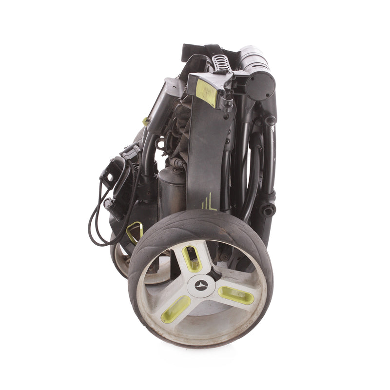 Motocaddy M1 Pro 18 Hole Lithium Second Hand Electric Golf Trolley - White/Lime