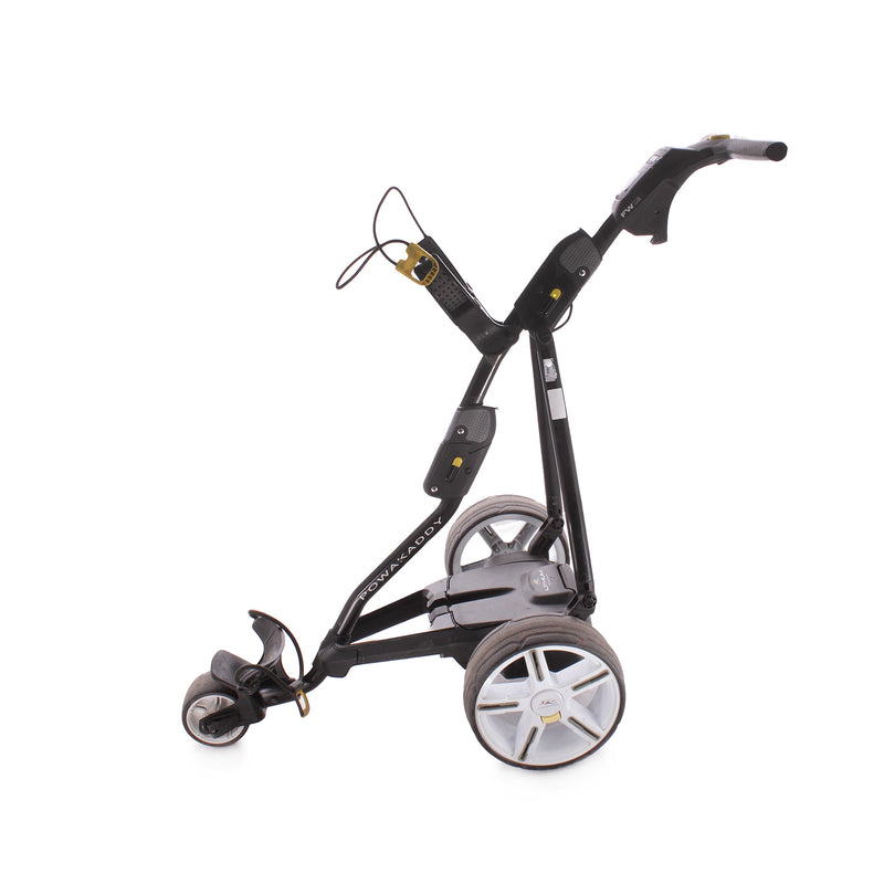 Powakaddy FW3 18 Hole Lithium Second Hand Golf Trolley - Black