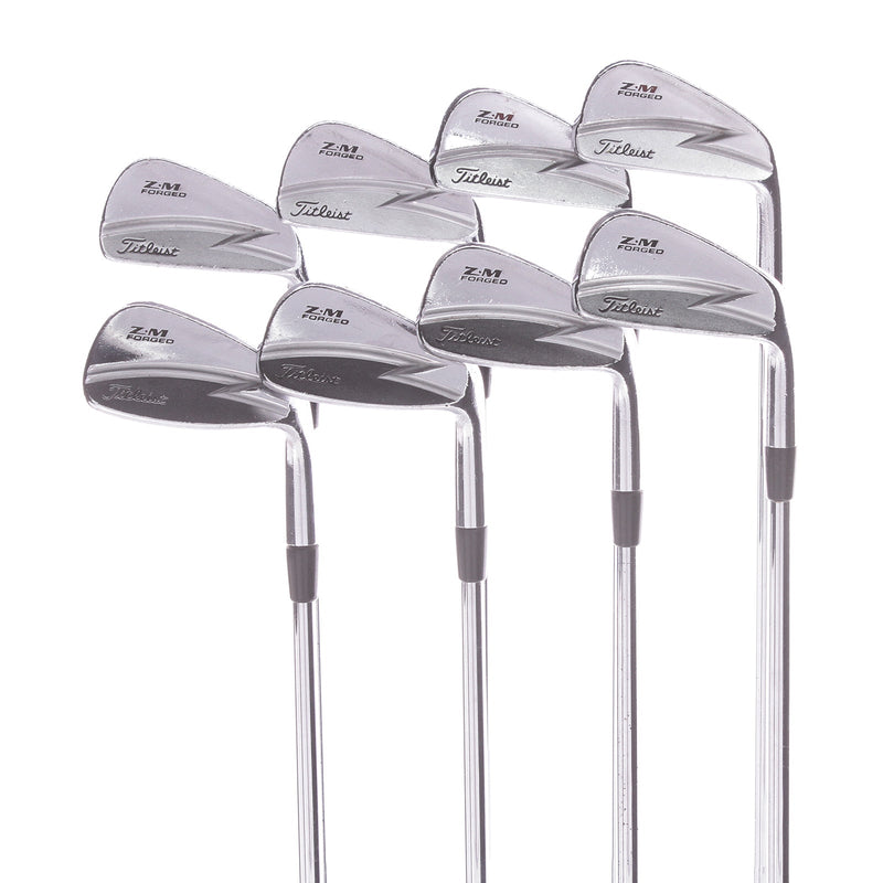 Titleist Z.M Forged Steel Men's Right Irons 3-PW Stiff - Dynamic Gold S300