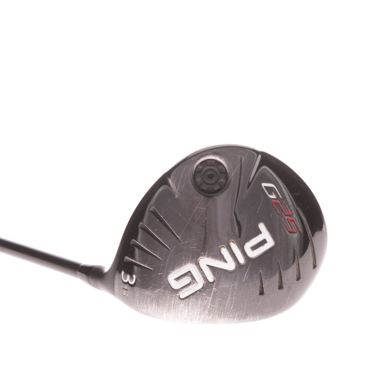 Ping G25 Graphite Men's Right Fairway 3 Wood 15 Degree Regular - Ping TFC 189