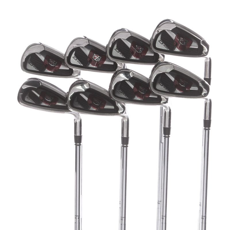 Wilson Staff D100 Steel Men's Right Irons 4-SW Uniflex - Wilson SL 85