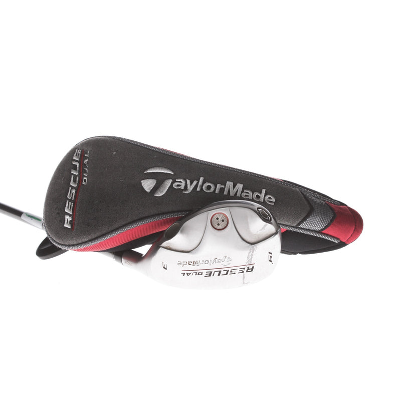 TaylorMade Rescue Dual Graphite Men's Right Hybrid 19 Degree Regular - TaylorMade Hybrid-65 Ultralite Graphite