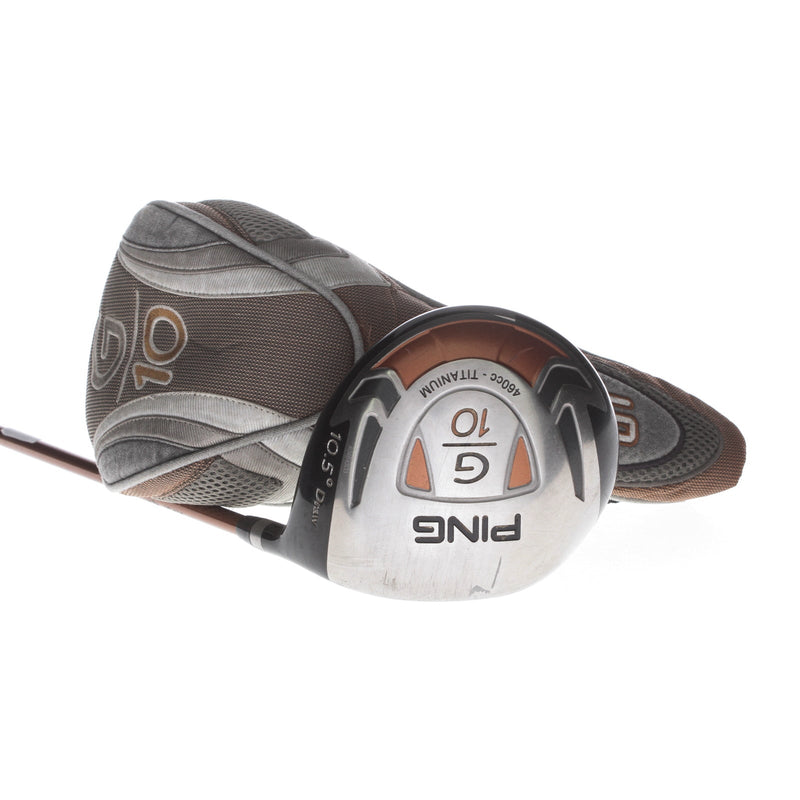 Ping G10 Draw Graphite Men's Right Driver 10.5 Degree Regular - Ping TFC 129