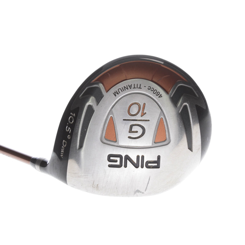 Ping G10 Draw Graphite Men's Right Driver 10.5 Degree Regular - Ping TFC 129