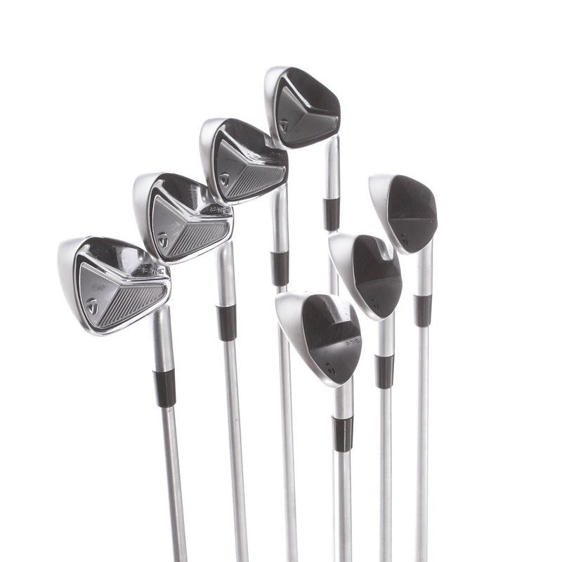 TaylorMade P7MC/P7MB Combo Graphite Men's Right Irons 4-PW Stiff - KBS C-Taper 120 S