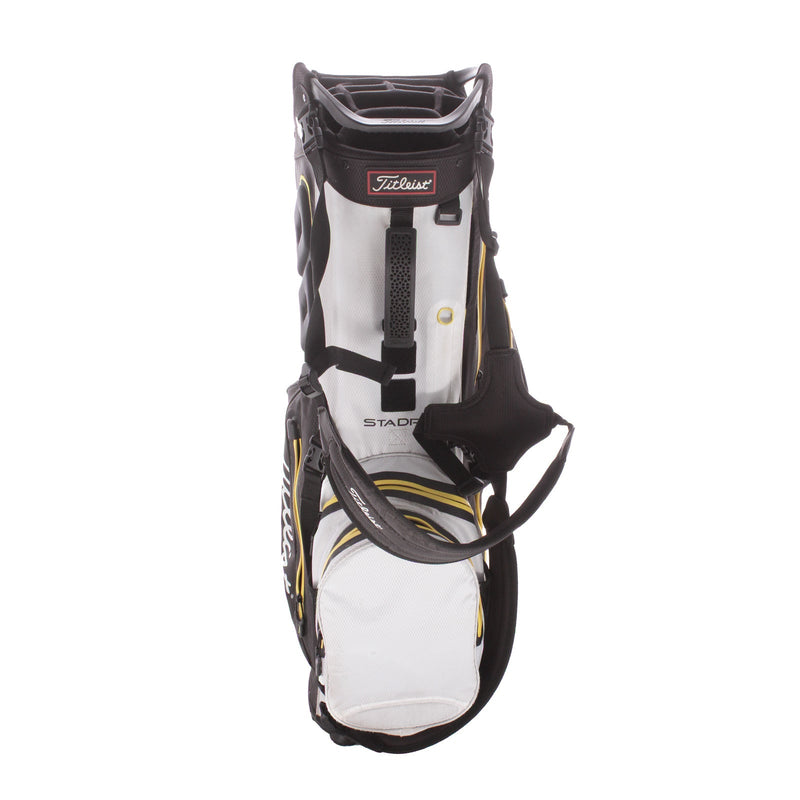 Titleist Second Hand Stand Bag - Black/Grey/Yellow