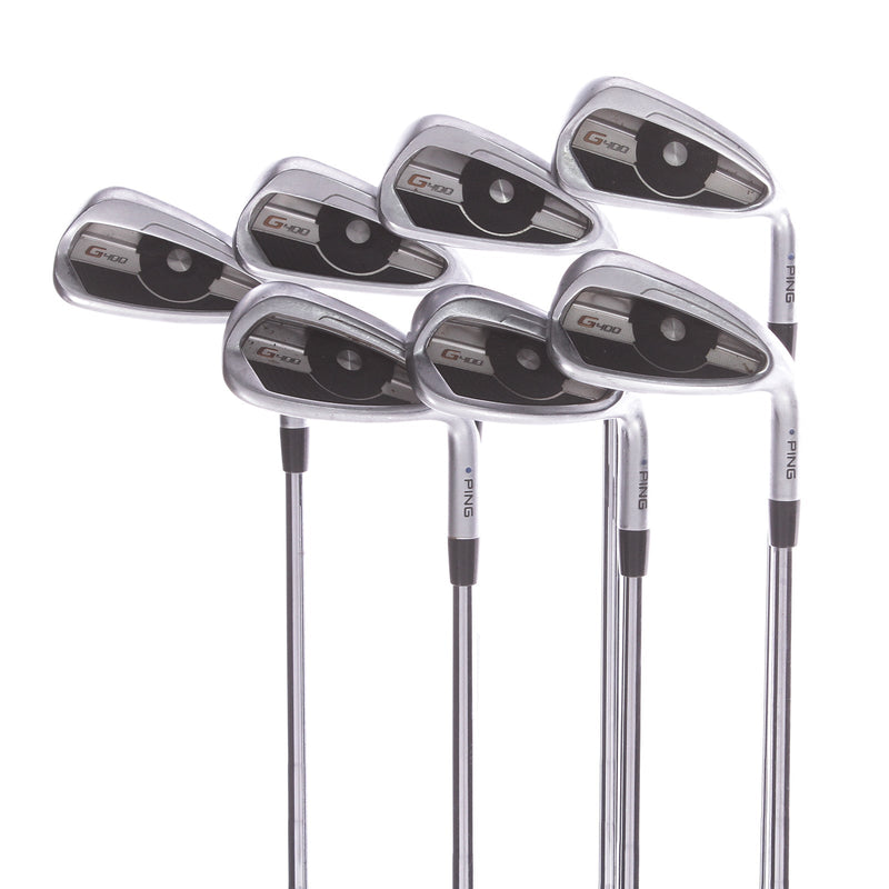 Ping G400 Steel Men's Right Irons 5-UW Blue Dot Regular - KBS Tour 110 R