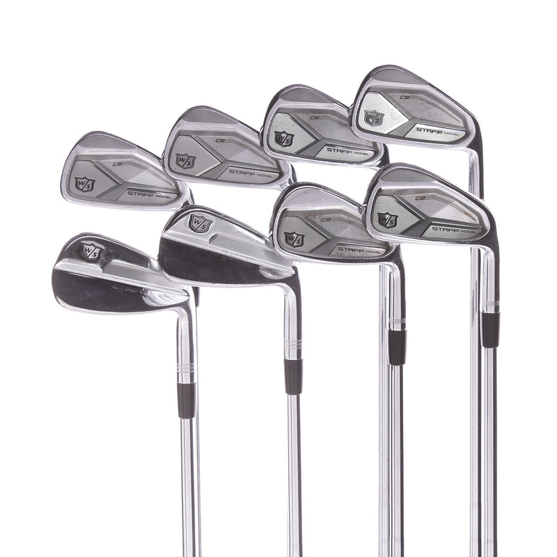 Wilson Staff Staff Model CB Steel Men's Right Irons 3-PW Extra Stiff - KBS Tour 130X