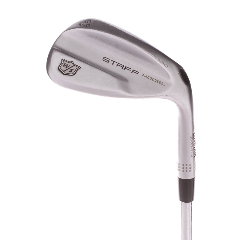 Wilson Staff Staff Model Steel Men's Right Sand Wedge 56 Degree 12 Bounce Extra Stiff - KBS Tour 130X