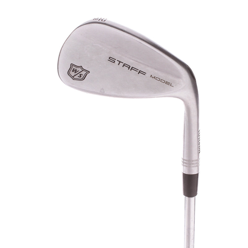 Wilson Staff Staff Model Steel Men's Right Gap Wedge 52 Degree 8 Bounce Extra Stiff - KBS Tour 130X