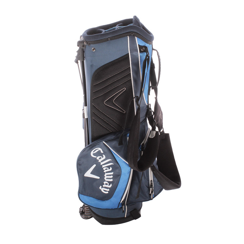 Callaway X Series Second Hand Stand Bag - Blue/White