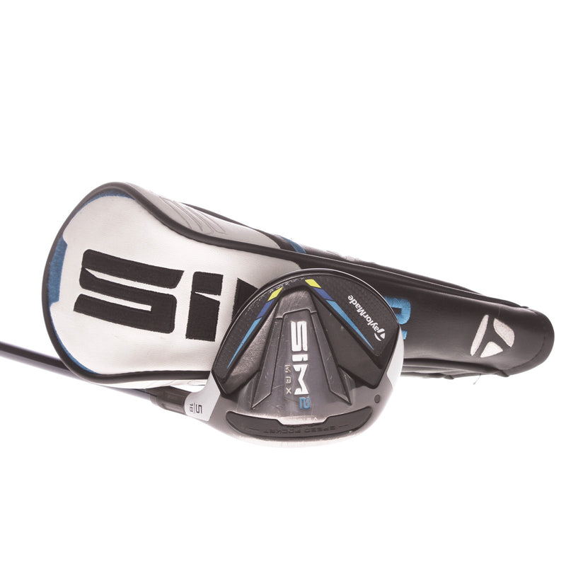 TaylorMade Sim2 Max Graphite Men's Right Fairway 5 Wood 18 Degree Stiff - Ventus Blue 6S