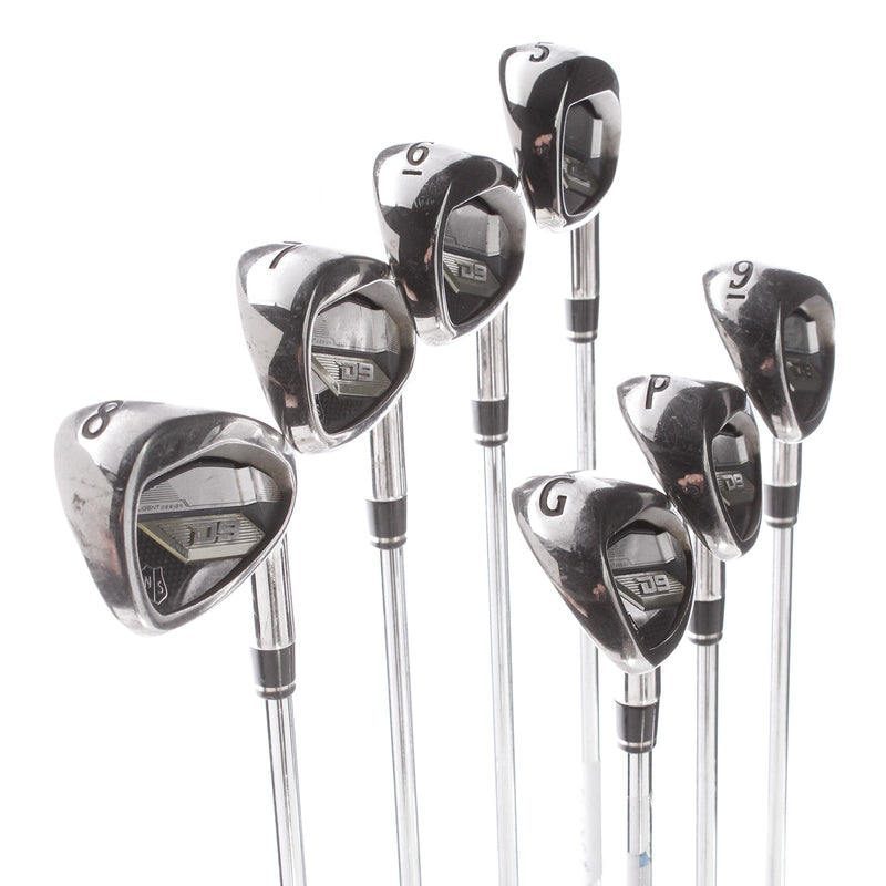 Wilson Staff D9 Steel Men's Right Irons 5-GW Regular - KBS Max Ultralite