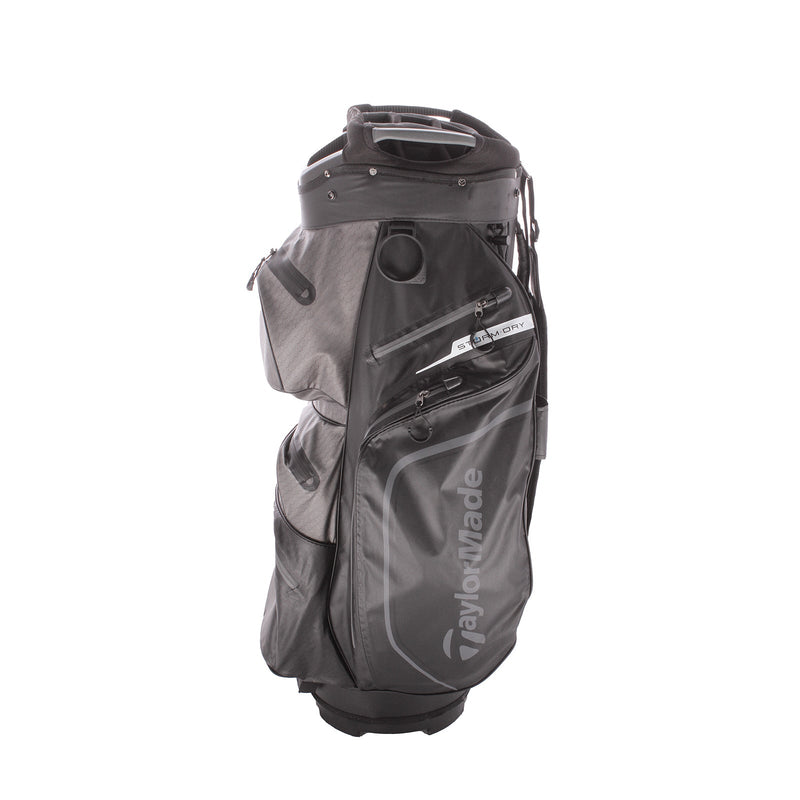 TaylorMade Stormdry Second Hand Cart Bag - Black/White