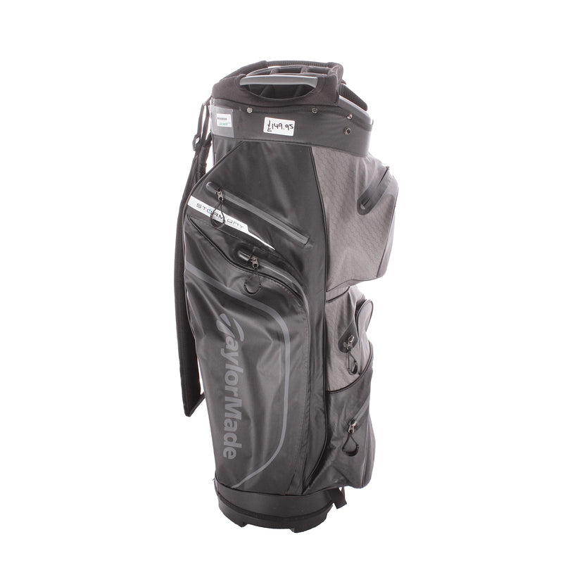 TaylorMade Stormdry Second Hand Cart Bag - Black/White