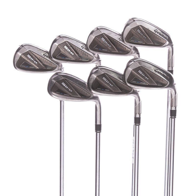 TaylorMade Sim2 Max Steel Men's Right Irons 5-SW Regular - KBS Max MT R 85