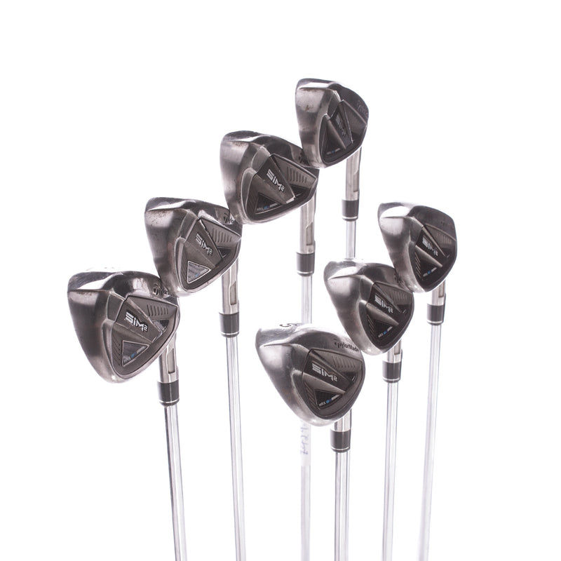 TaylorMade Sim2 Max Steel Men's Right Irons 5-SW Regular - KBS Max MT R 85