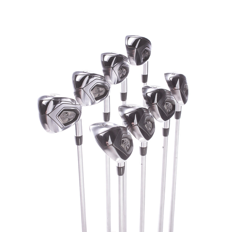 Titleist T400 Graphite Men's Right Irons 6-PW+AW1+AW2+SW Regular - Fubuki MV 55R