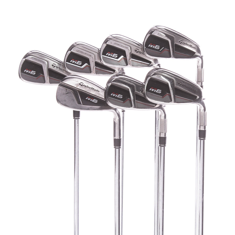 TaylorMade M6 Steel Men's Right Irons 5-PW+GW Regular - KBS Max 85