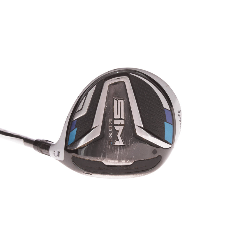 TaylorMade Sim Max D Steel Men's Right Fairway 5 Wood 19 Degree Senior - UST Mamiya Helium 5F2