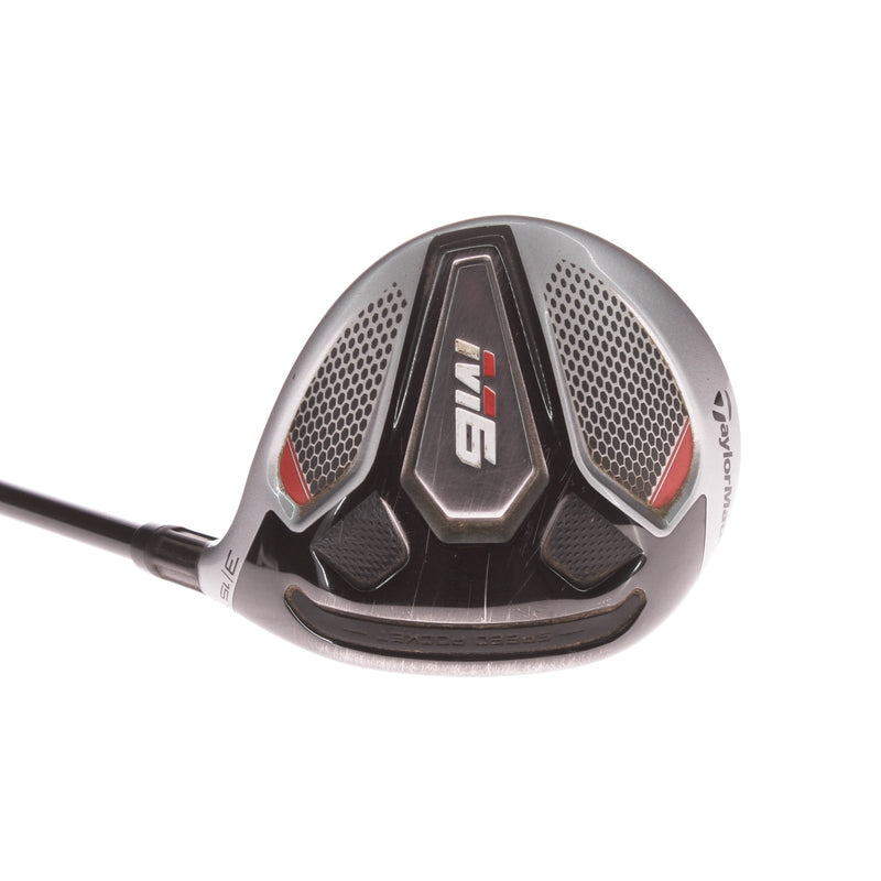 TaylorMade M6 Graphite Men's Right Fairway 3 Wood 15 Degree Stiff - Atmos Red 6S