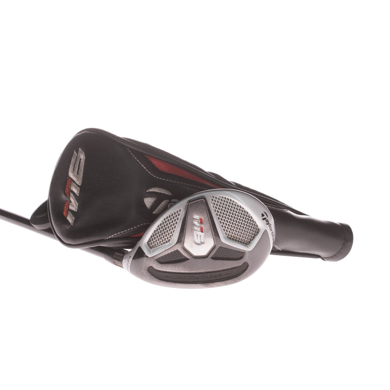 TaylorMade M6 Graphite Men's Right 4 Hybrid 22 Degree Stiff - Atmos Red 7S