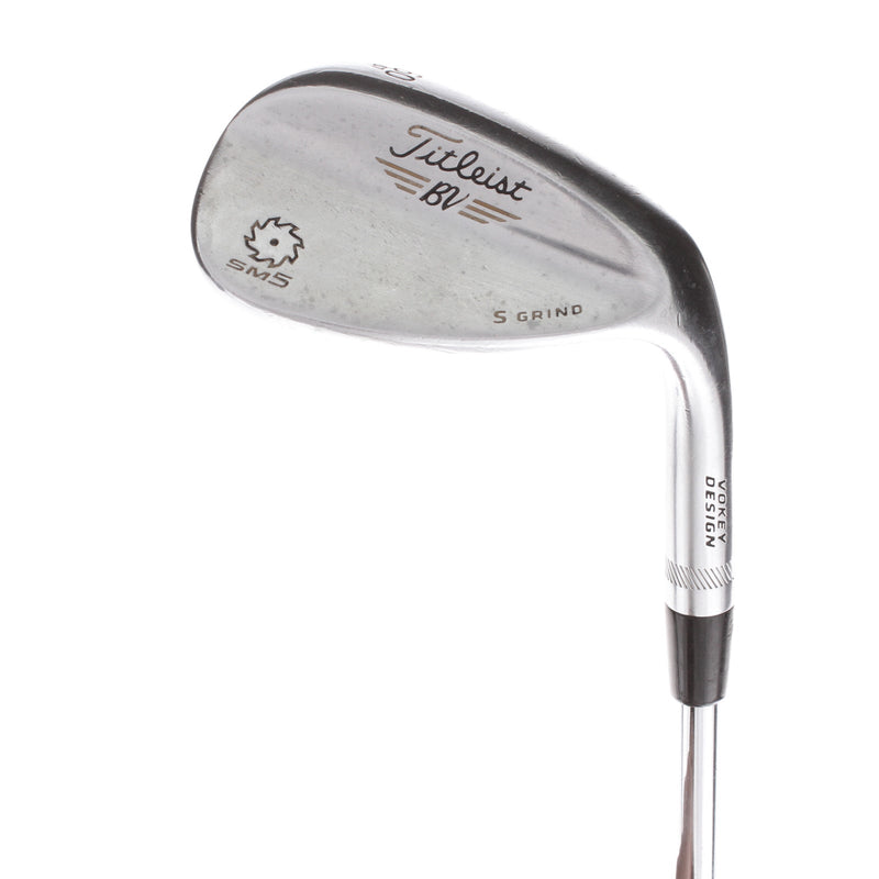 Titleist SM5 Steel Mens Right Hand Lob Wedge 60* 7 Bounce S Grind Stiff - True Temper Dynamic Gold S300