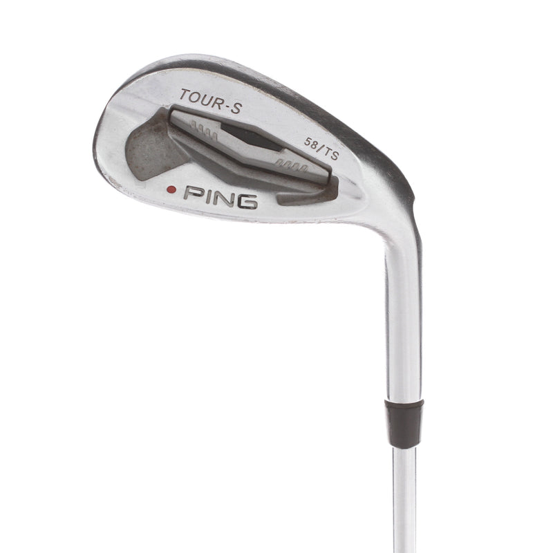 Ping Tour-S Steel Men's Right Lob Wedge Red Dot 58 Degree Wedge - Ping CFS