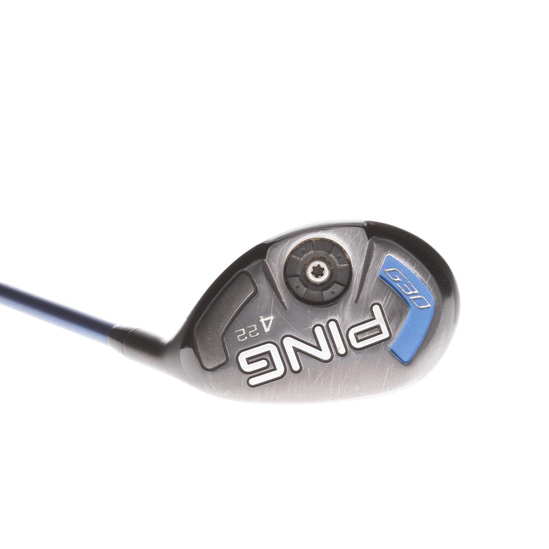 Ping G30 Graphite Men's Right 4 Hybrid 22 Degree Stiff - Ping TFC 419 S