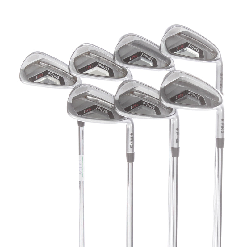 Ping i25 Steel Mens Right Hand Irons 4-PW Black Dot Regular - Ping CFS R