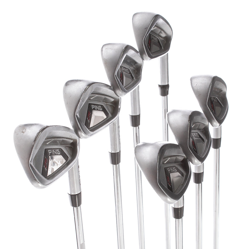 Ping i25 Steel Mens Right Hand Irons 4-PW Black Dot Regular - Ping CFS R