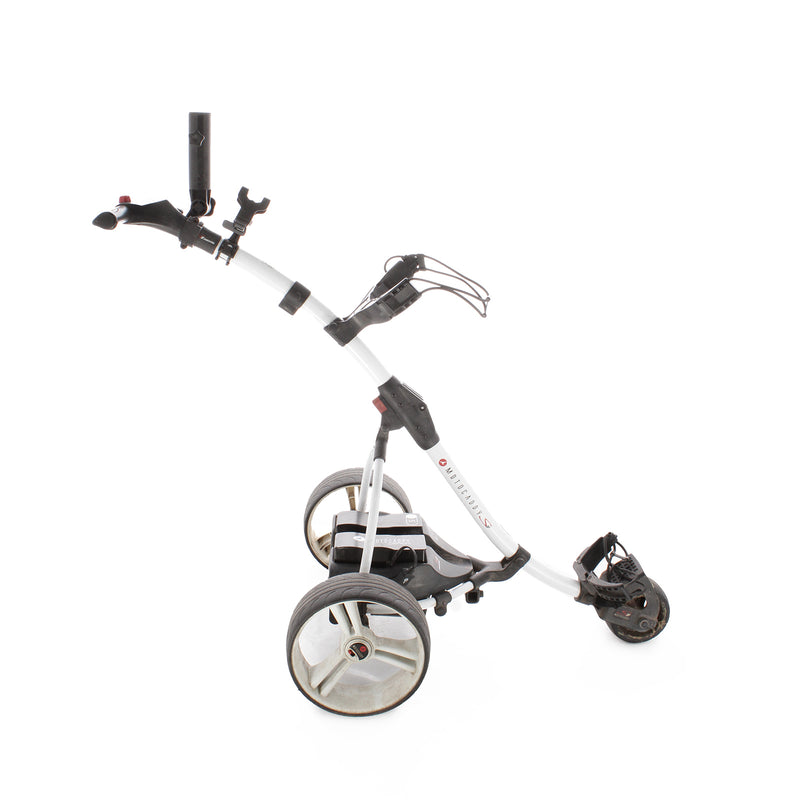 Motocaddy S1 3-Wheel Electric Trolley Standard Lithium - White/Red/Black