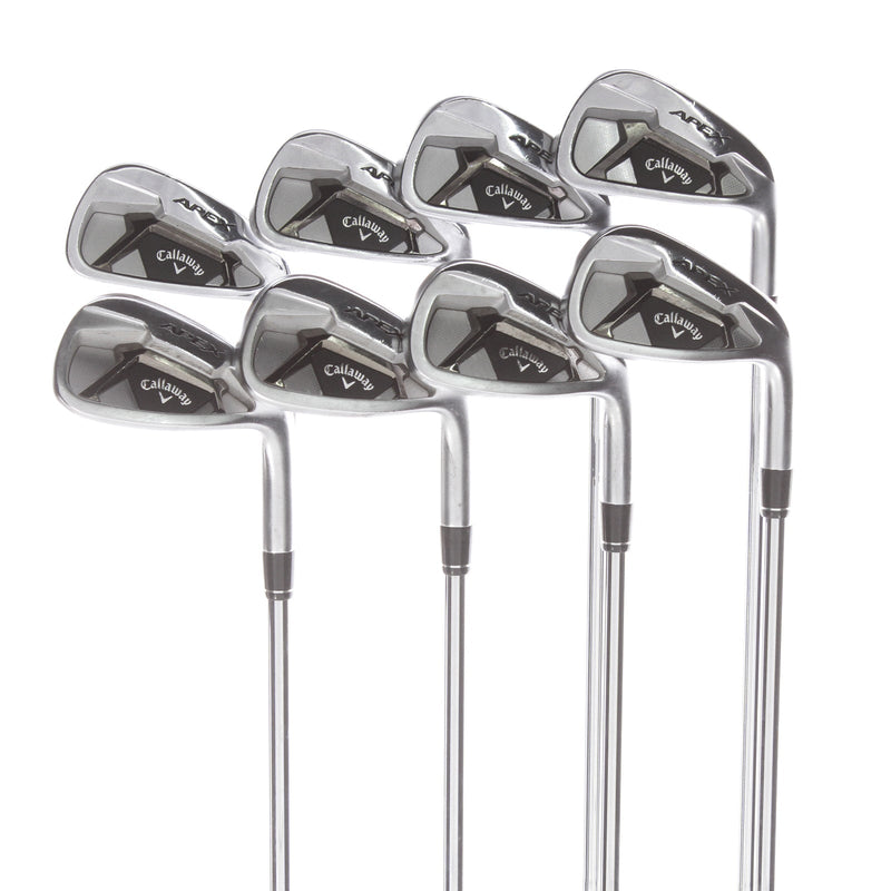 Callaway Apex 21 Steel Mens Right Hand Irons 4-GW Stiff - True Temper Elevate ETS 95 Stiff