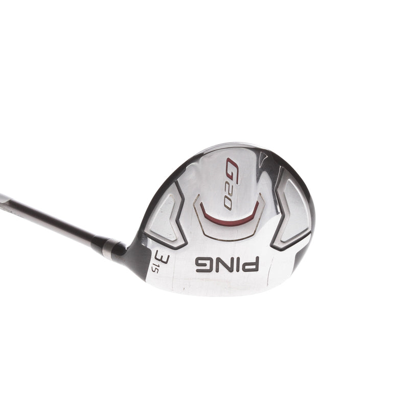 Ping G20 Graphite Mens Right Hand Fairway 3 Wood 15* Regular - Ping TFC 169 F