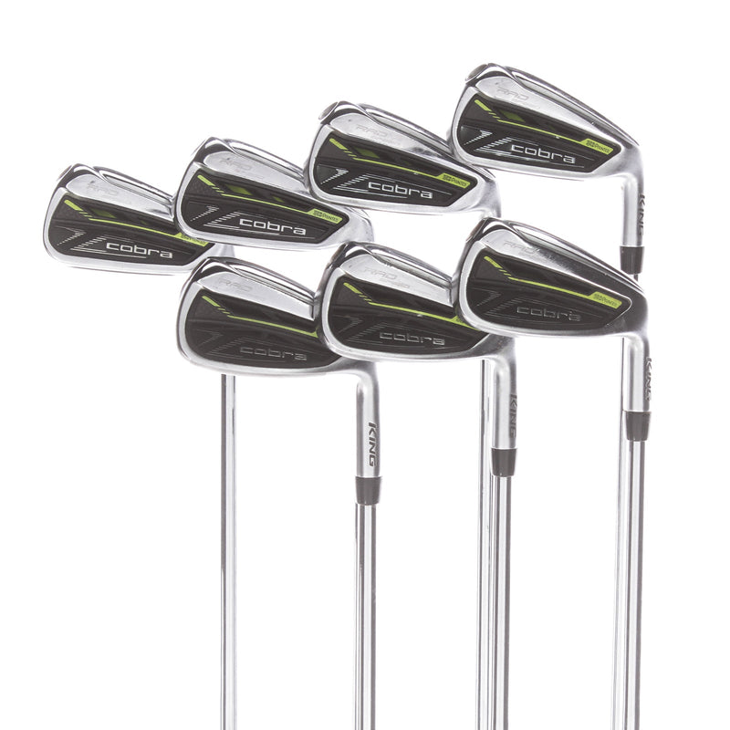 Cobra King Radspeed Steel Mens Right Hand Irons 4-PW Extra Stiff - KBS $-Taper 130