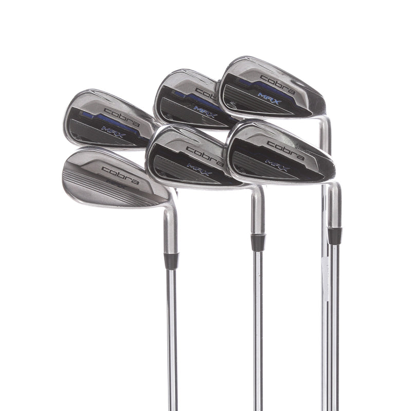 Cobra Max Steel Mens Right Hand Irons 6-SW Regular - Cobra Max