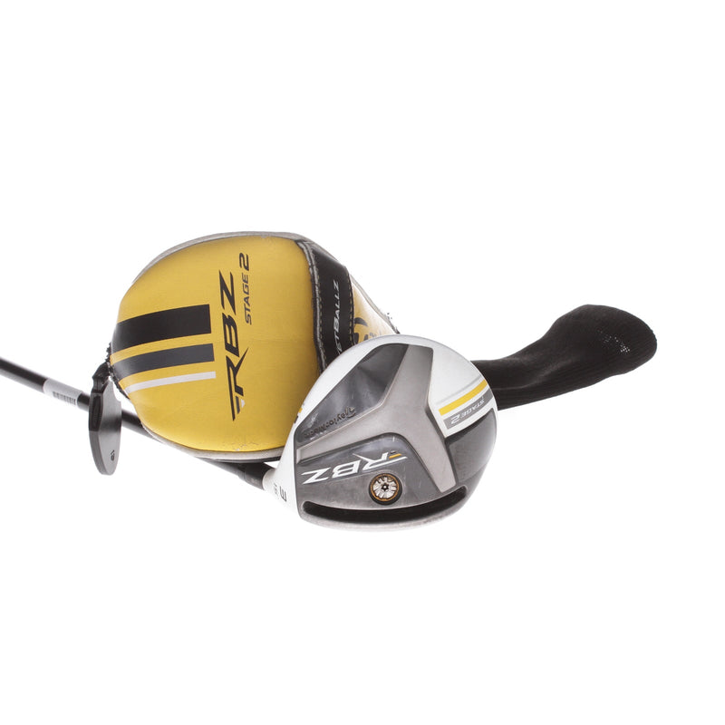 TaylorMade RBZ Stage 2 Graphite Mens Right Hand Fairway 3 Wood 15* Stiff - Matrix RocketFuel 60 S