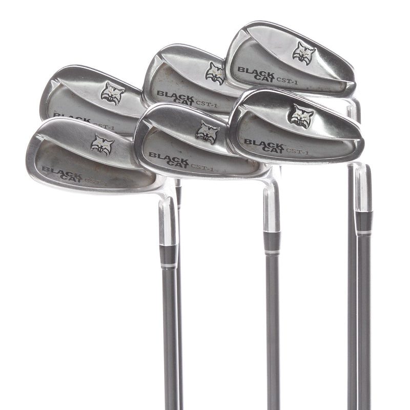 Lynx Black Cat CST-1 Graphite Mens Right Hand Irons 6-SW Regular - Lynx Black Cat HP80 R